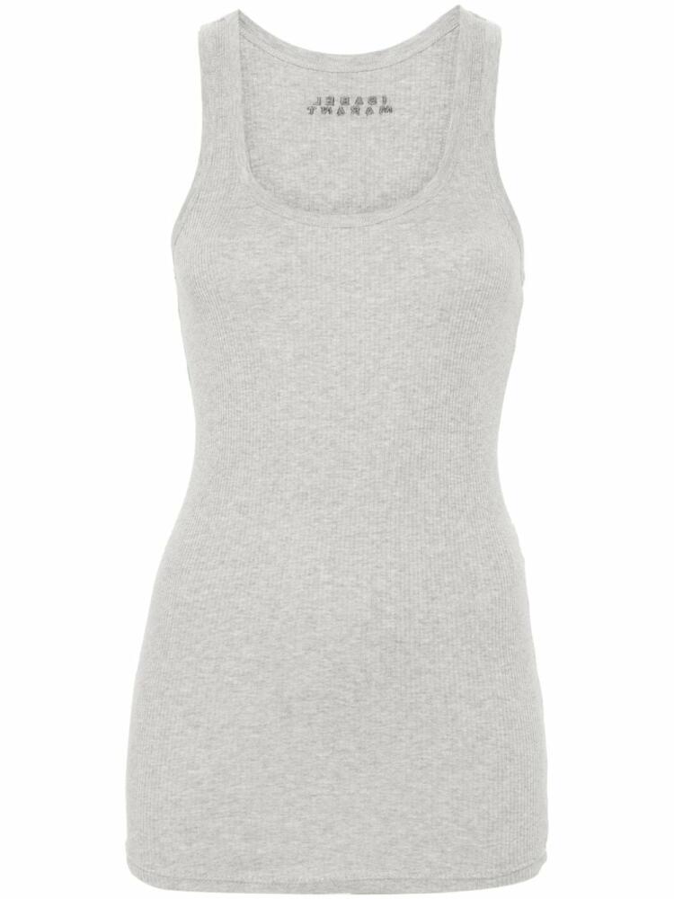 ISABEL MARANT Tysha ribbed tank top - White Cover