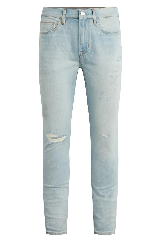 Hudson Jeans Zack Ripped Skinny Jeans in Cruiser Cover