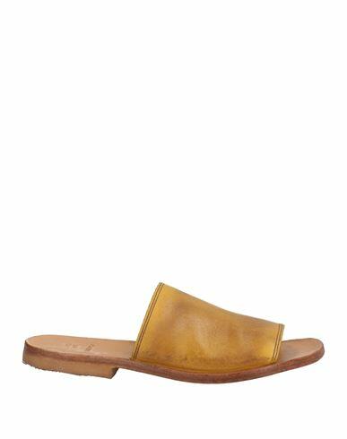 Moma Woman Sandals Yellow Calfskin Cover