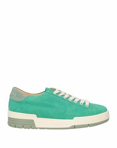 Lemaré Woman Sneakers Green Soft Leather Cover