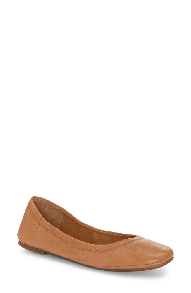 Lucky Brand 'Emmie' Flat in Latte Cover