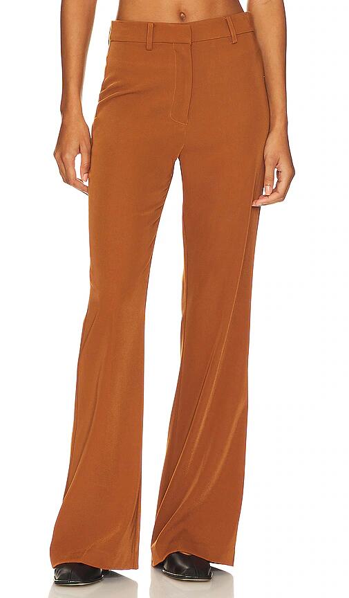 Bardot Halifax Slim Flare Pant in Brown Cover