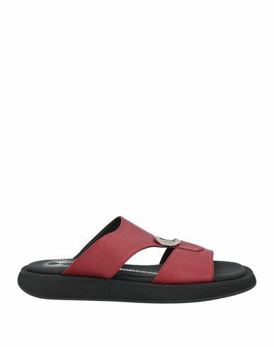 Bruno Bordese Man Sandals Burgundy Leather Cover