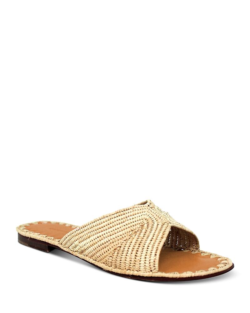 Carrie Forbes Women's Salon Woven Slide Sandals Cover