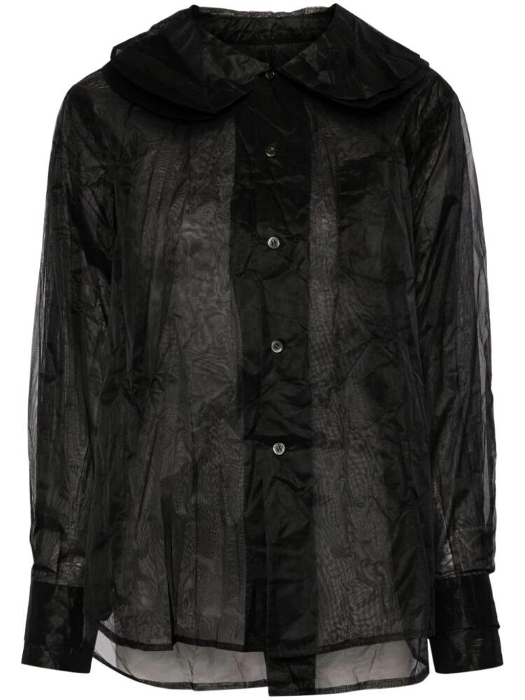 Comme Des Garçons Comme Des Garçons layered shirt - Black Cover