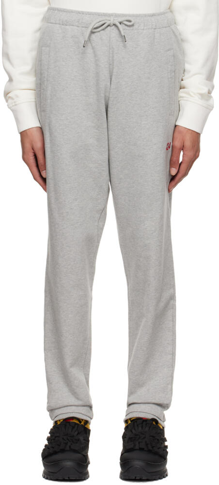 424 Gray Embroidered Lounge Pants Cover