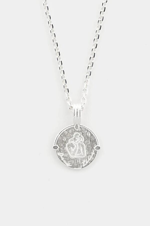 Deux Lions Jewelry Sterling Silver Zodiac Necklace in Virgo Cover