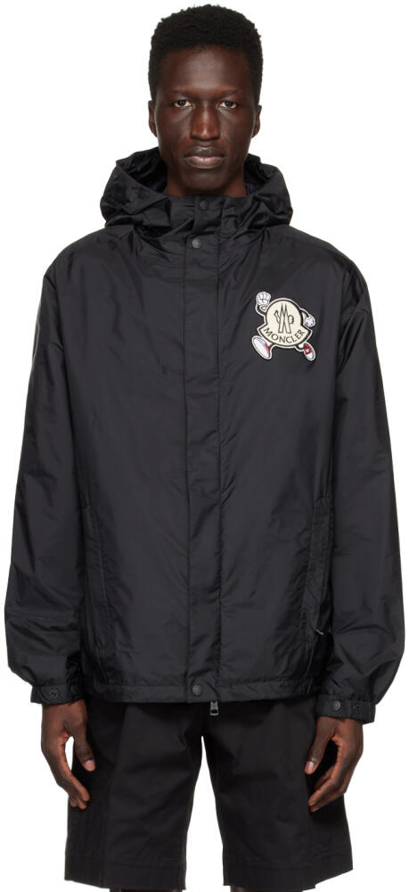 Moncler Black Guiers Rain Jacket Cover