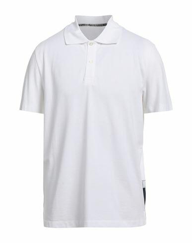 Bikkembergs Man Polo shirt White Cotton Cover