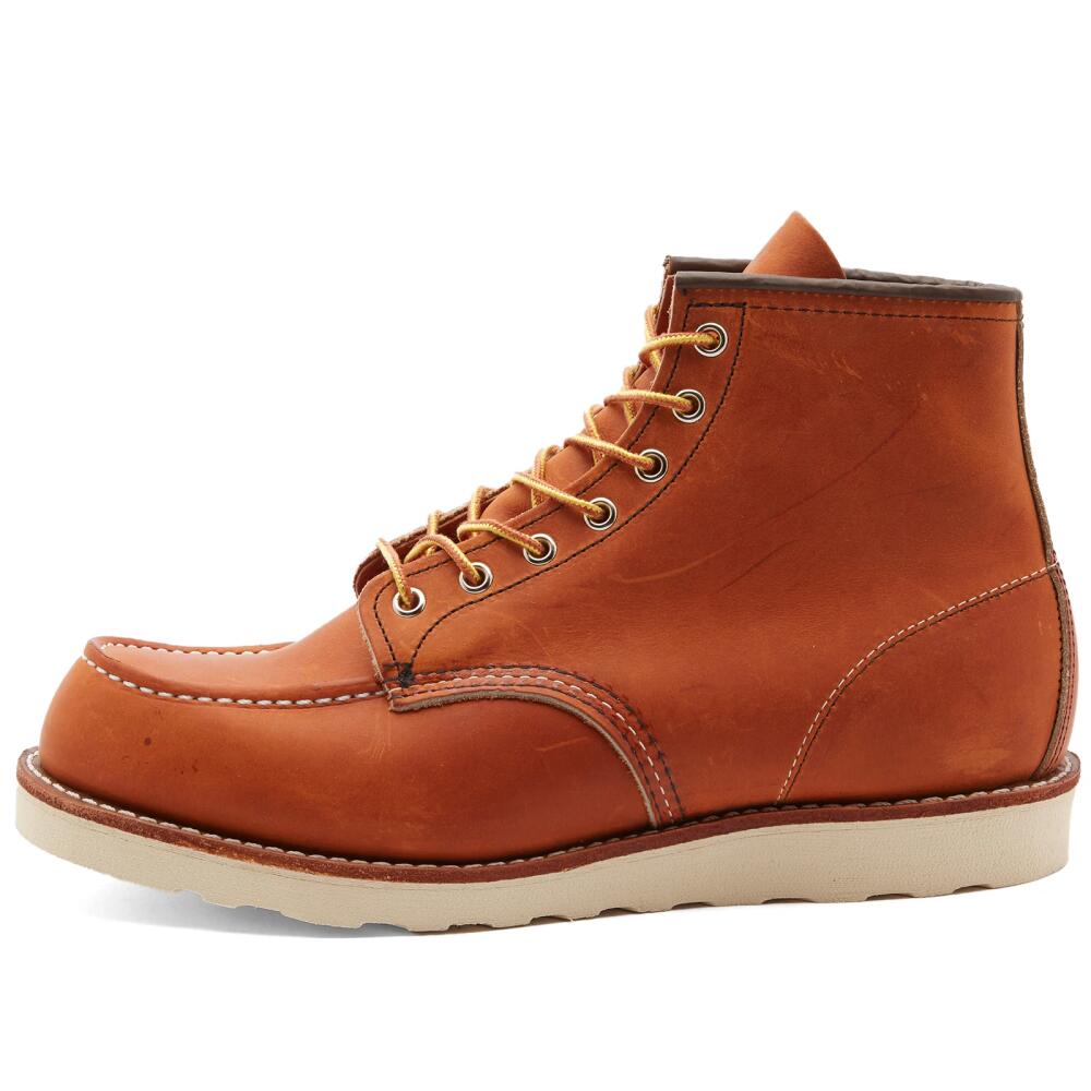 Red Wing Men's 6" Classic Moc Boot in Oro Legacy Cover