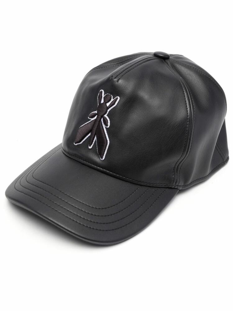 Patrizia Pepe embroidered baseball cap - Black Cover