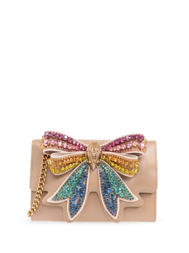 Kurt Geiger London embellished-bow detailing wallet - Neutrals Cover