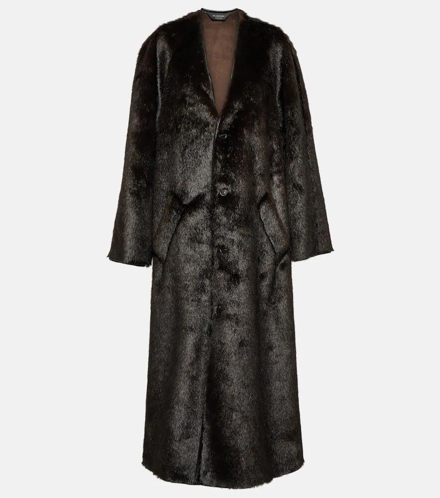 Balenciaga Faux fur coat Cover