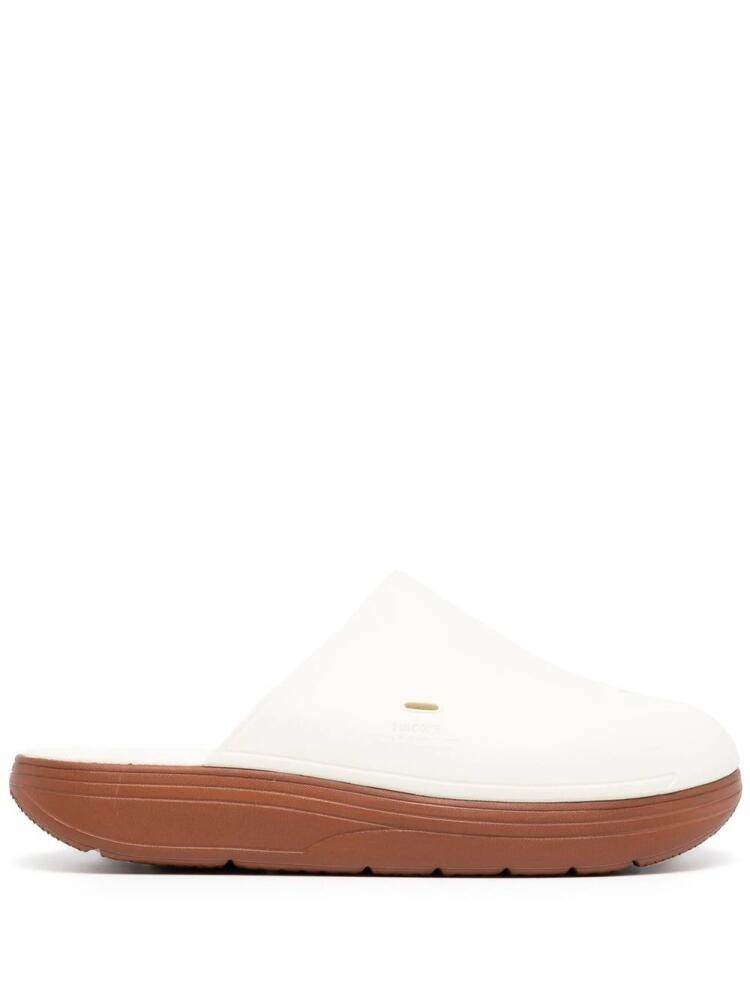 Suicoke POLK split-toe clog sandals - White Cover