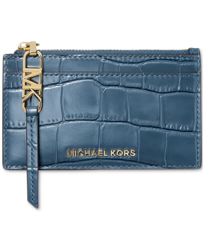 Michael Michael Kors Empire Small Zip Card Case - Dk Chambra Cover