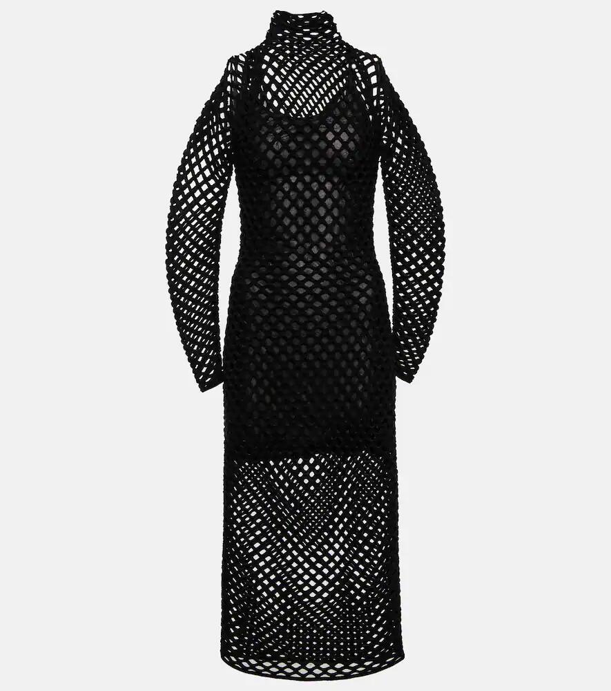 Alaïa Sheer net gown Cover