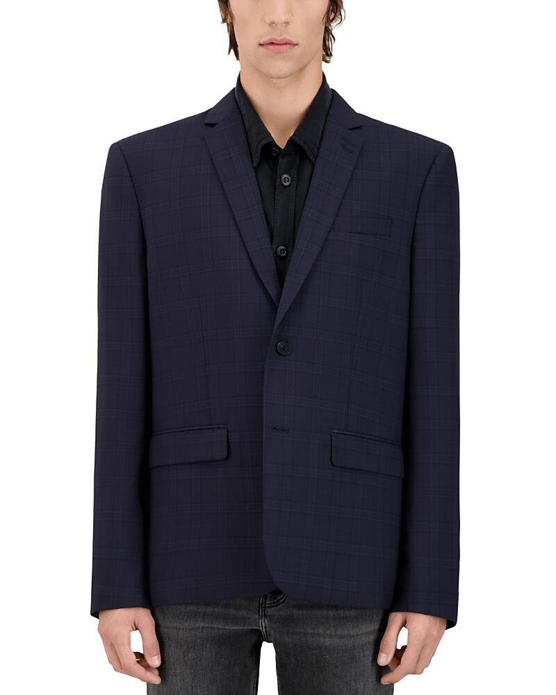 The Kooples Printed Fitted Blazer Cover