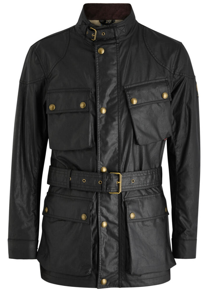 Belstaff Trialmaster Waxed Cotton Jacket - Black Cover