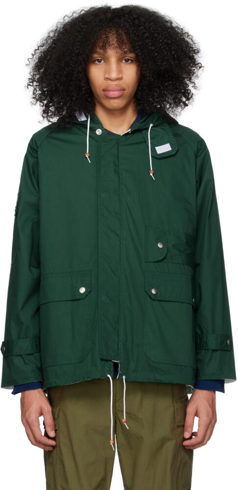 BEAMS PLUS Green Sailing Reversible Jacket Cover