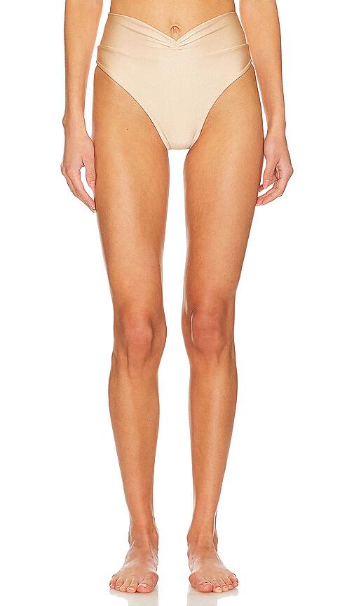 Shani Shemer Claire Bikini Bottom in Tan Cover