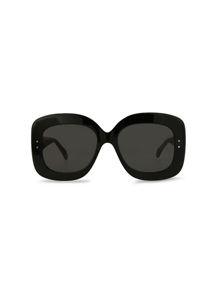 Alaïa Women's 54MM Square Sunglasses - Black Cover