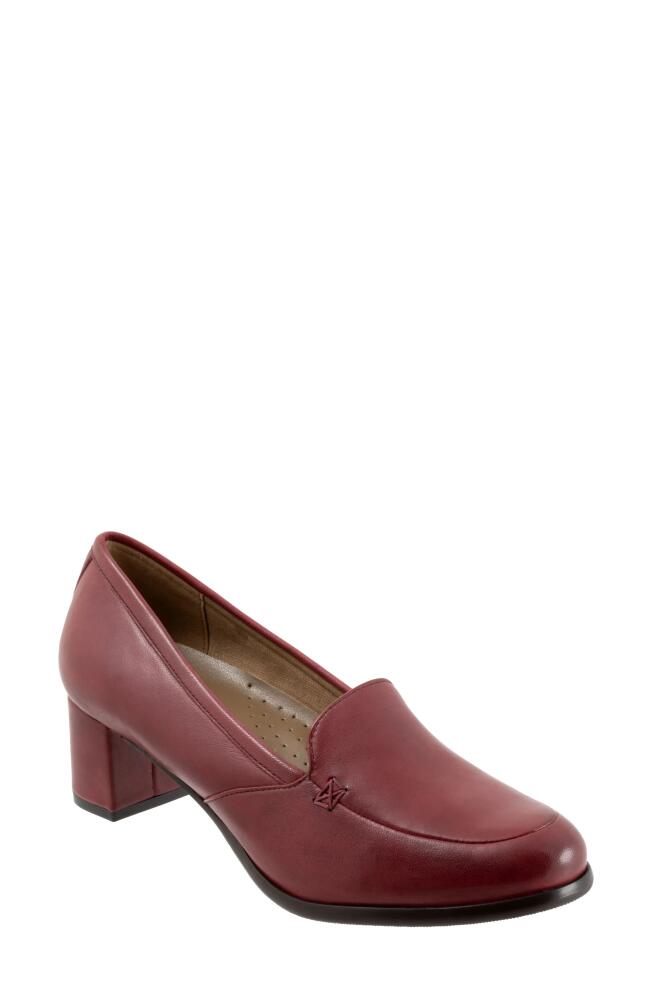 Trotters Cassidy Loafer Pump in Sangria Cover