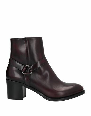 Church's Woman Ankle boots Burgundy Soft Leather Cover