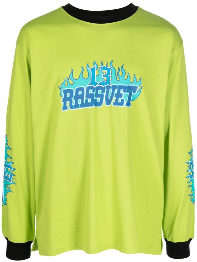 RASSVET Rassvet cotton T-shirt - Green Cover