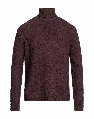 Paura Man Turtleneck Cocoa Cotton, Polyamide, Elastane Cover