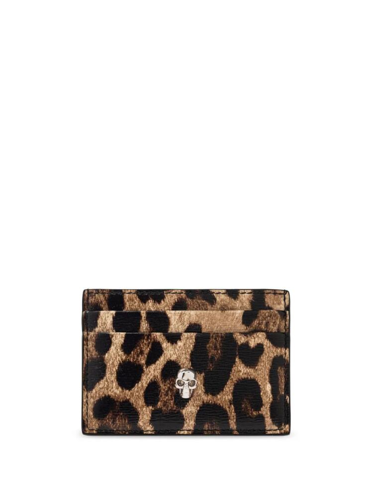 Alexander McQueen Skull card holder - Neutrals Cover