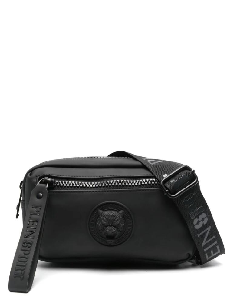 Plein Sport Boston logo-embossed belt bag - Black Cover