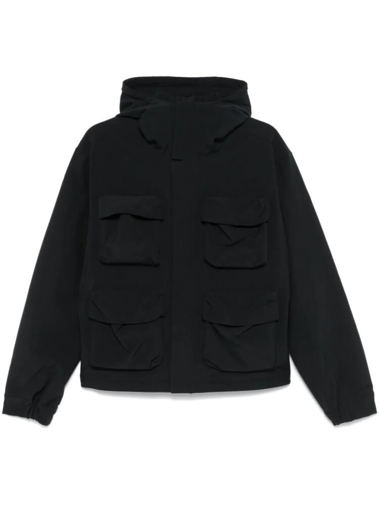 ARTE 3D Pockets Hooded PES jacket - Black Cover