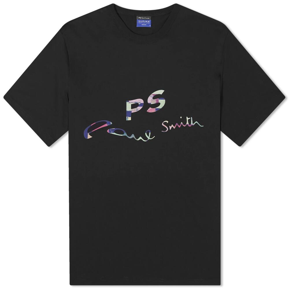 Paul Smith Men's PS Logo T-Shirt in Black Cover