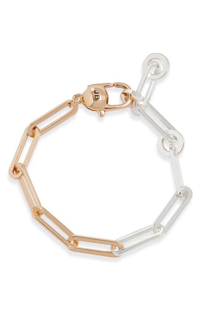 Jenny Bird Andi Paper Clip Chain Bracelet in Two Tone Cover