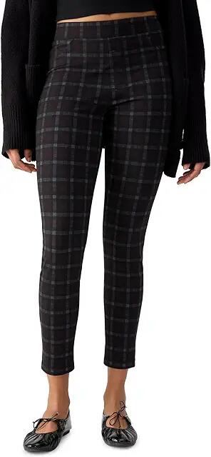 Sanctuary Runway Leggings (Sugar Plum Plaid) Women's Casual Pants Cover