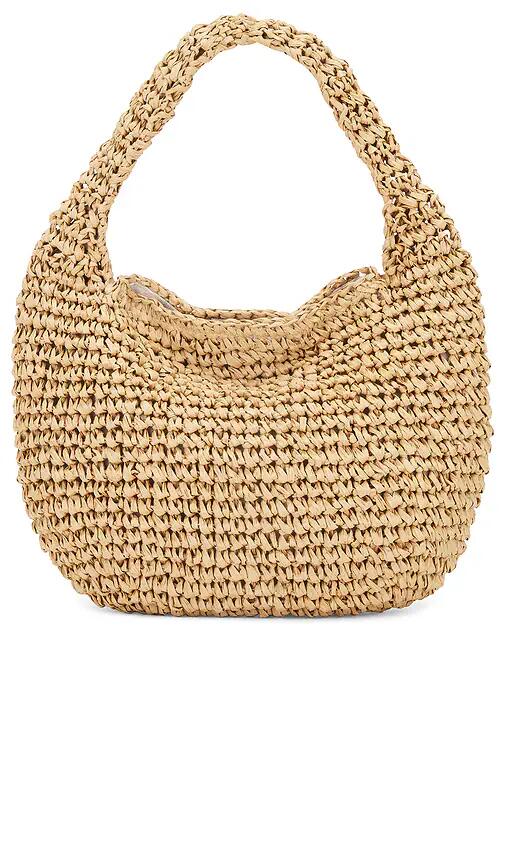 Nikki Beach Karina Hobo Bag in Beige Cover