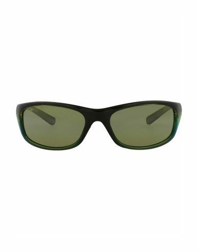 Maui Jim Shield-frame Nylon Sunglasses Sunglasses Green Nylon Cover