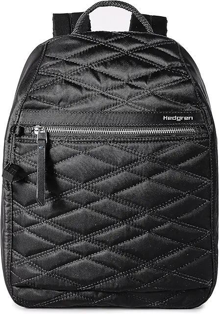 Hedgren Vogue Large RFID Backpack (D Quilt Black) Backpack Bags Cover