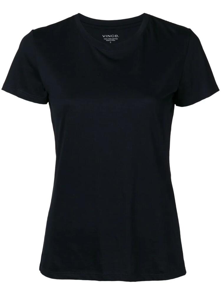 Vince round-neck short-sleeved T-shirt - Black Cover