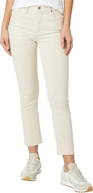 AG Jeans Mari High Rise Slim Straight Crop in Opal Stone (Opal Stone) Women's Jeans Cover