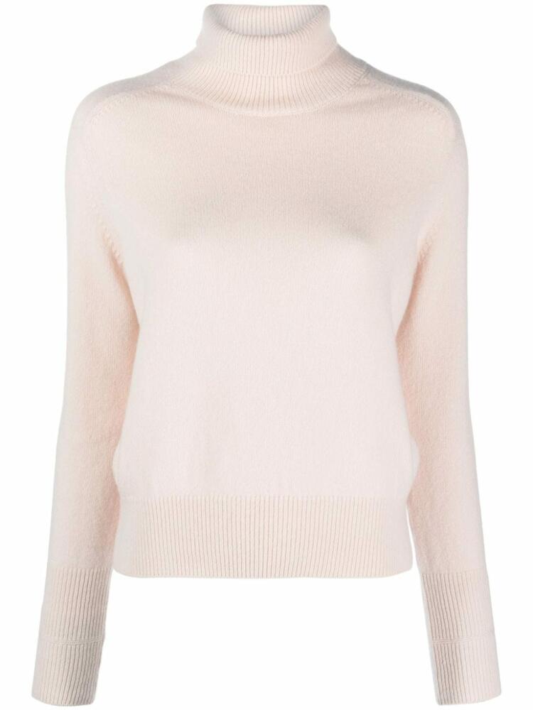 Victoria Beckham roll-neck wool jumper - Pink Cover