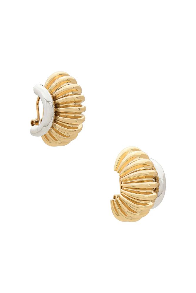 Demarson Lexi Earrings in Metallic Gold Cover