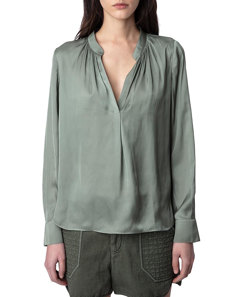 Zadig & Voltaire Tink Satin Blouse Cover