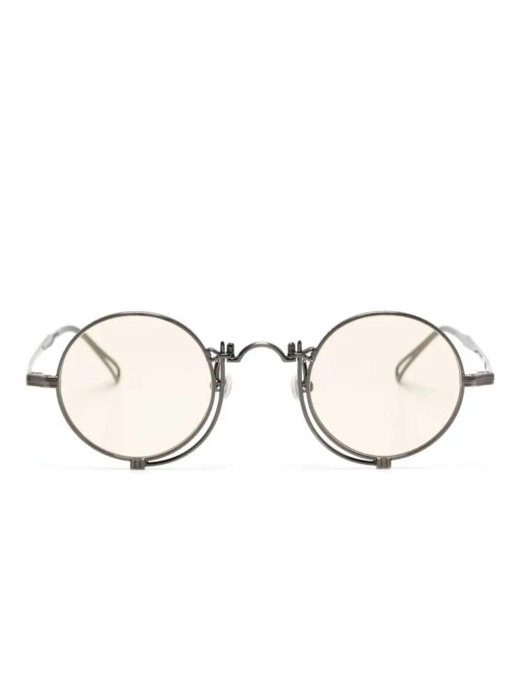 Matsuda 10601H round-frame sunglasses - Silver Cover