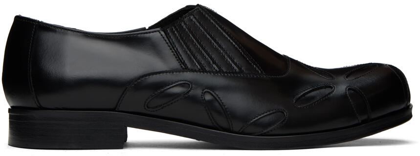 Stefan Cooke Black Slashed Loafers Cover