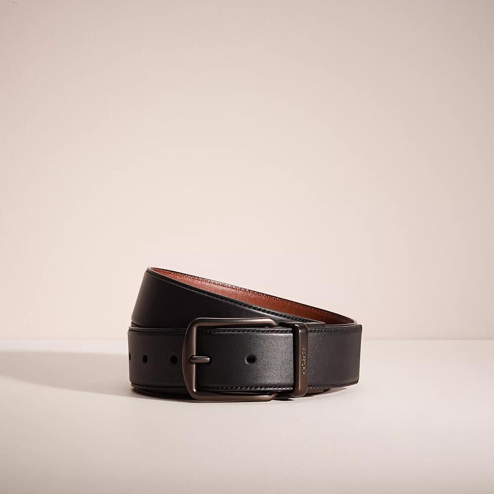 Coach Restored Harness Buckle Cut To Size Reversible Belt, 38mm Cover