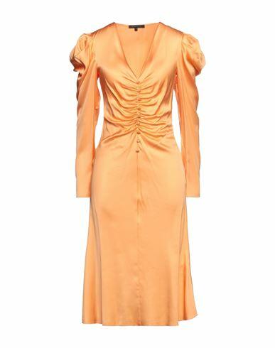 Patrizia Pepe Sera Woman Midi dress Orange Viscose Cover