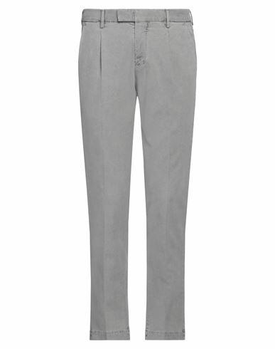 Pt Torino Man Pants Grey Cotton, Lyocell, Elastane Cover