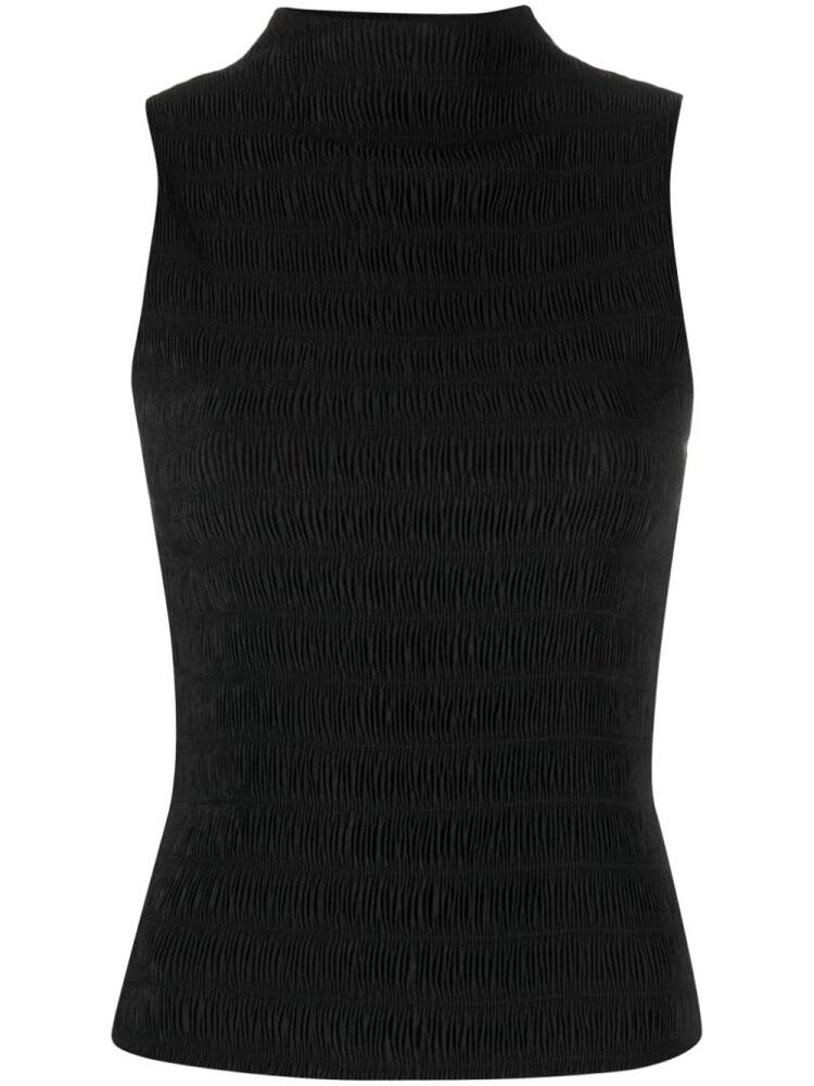 Sunnei Frise pleated tank top - Black Cover