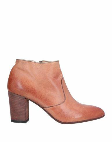 Pantanetti Woman Ankle boots Salmon pink Leather Cover